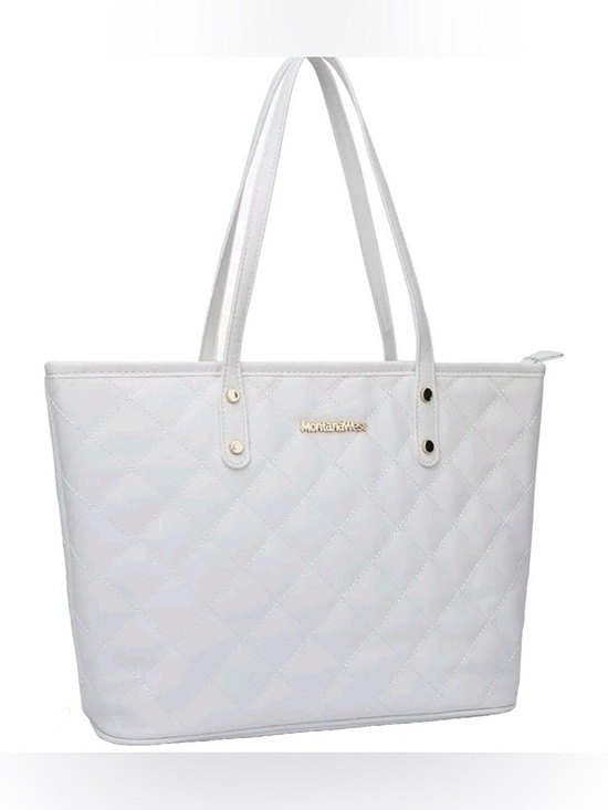 Montana West Handbags - Montana West Quilted Vegan Leather Tote